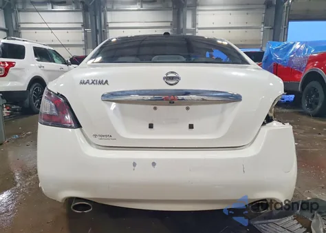 2012 Nissan Maxima S из США, поврежденный, VIN 1N4AA5AP0CC844252